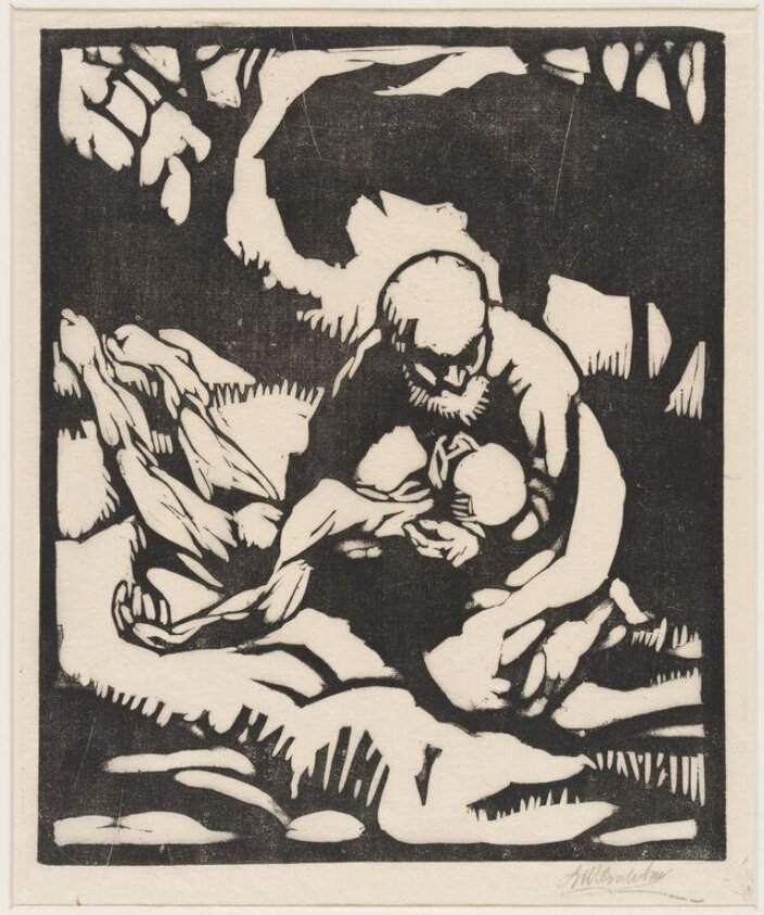The Good Samaritan (c. 1920) by Willem Wenckebach