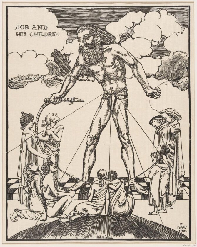 Job and his Children.