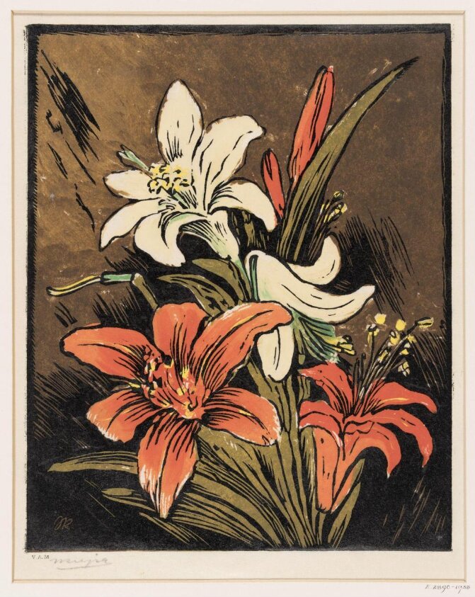 Woodcut — Josef Krejsa — c.1920s