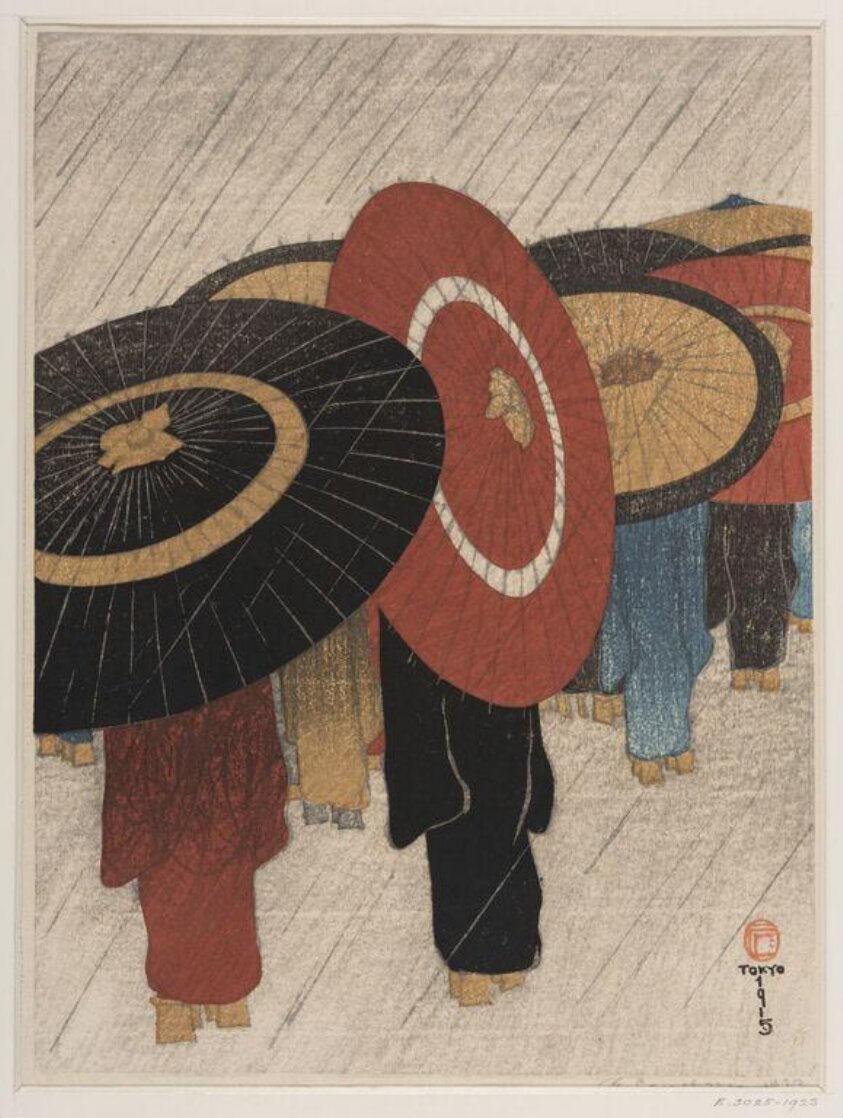 Fritz Capelari, Japanese print artist