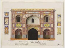 Gate of the garden of Ali Mardan Khan at Lahore thumbnail 1