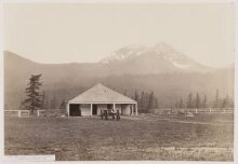 Guard House, U. S. Post, Lower Cascades, right bank of Columbia River thumbnail 1