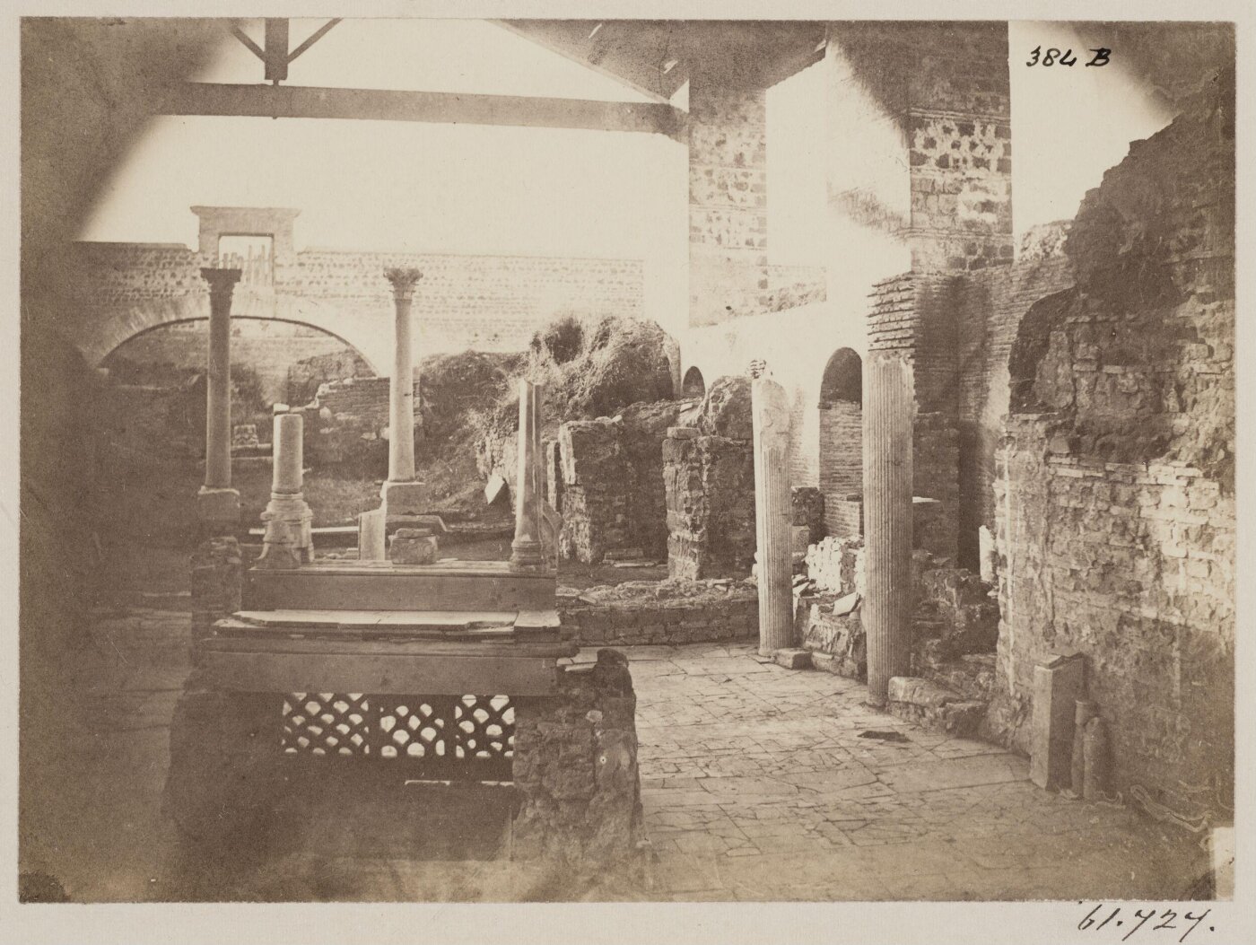 Parker, John Henry, Catacomb of S. Alexander, A.D. 498 - View in the Church at the entrance