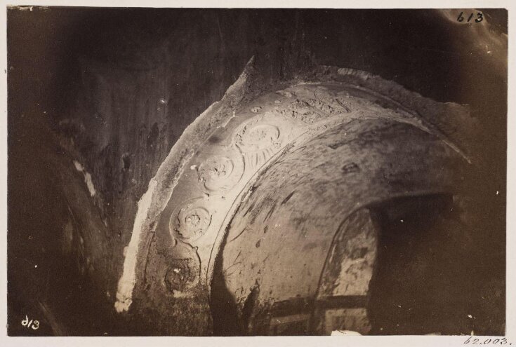 Catacomb of S. Priscilla - Stucco Ornament in a Chapel, A.D. 296 top image