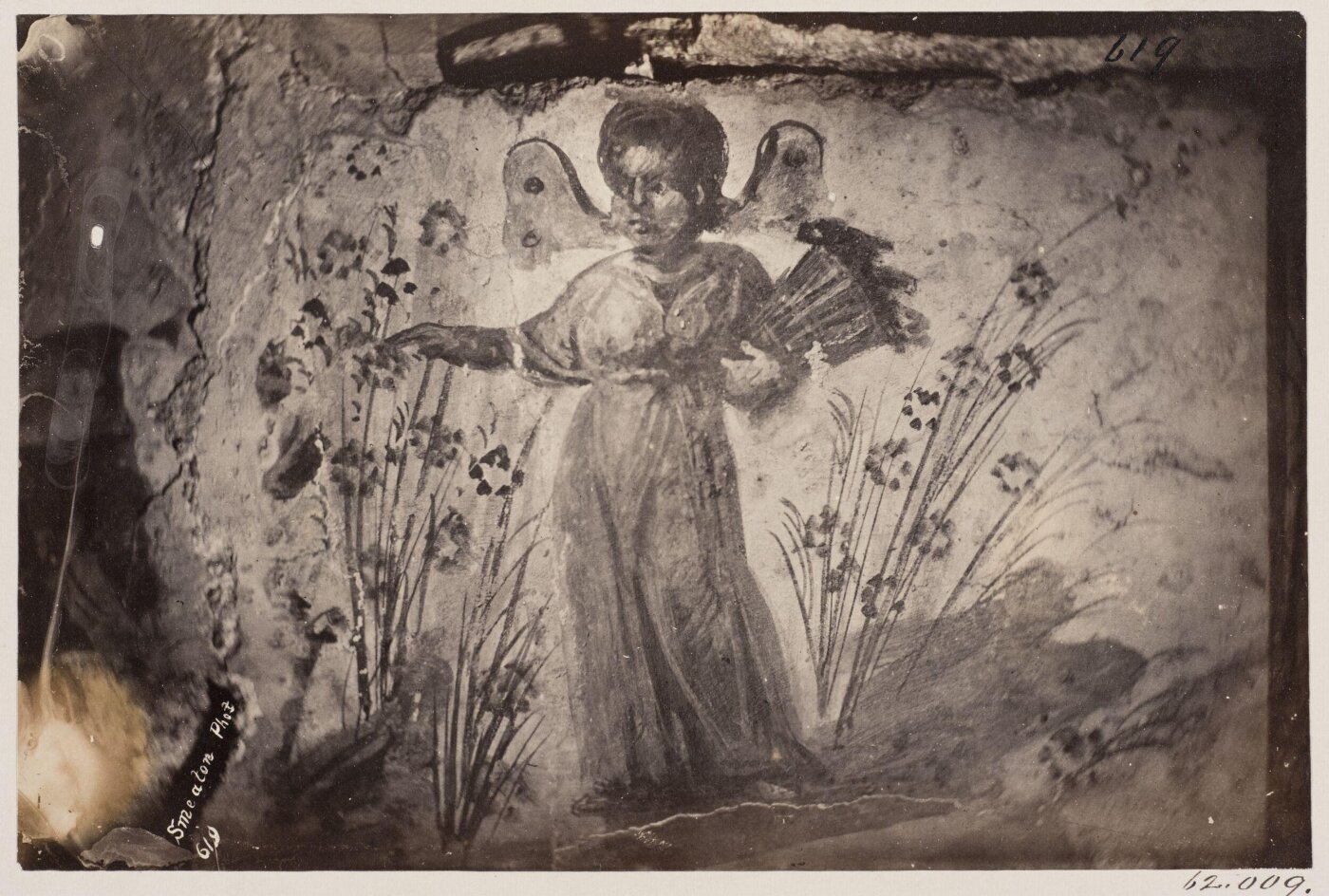 Parker, John Henry, Catacomb of S. Domitilla - Painting of Spring, c. A.D. 250(?), or 523(?), in a Cubiculum