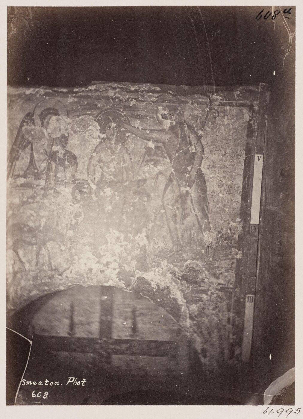 Parker, John Henry, Catacomb of S. Pontianus - Baptism of Christ, A.D. 858-867