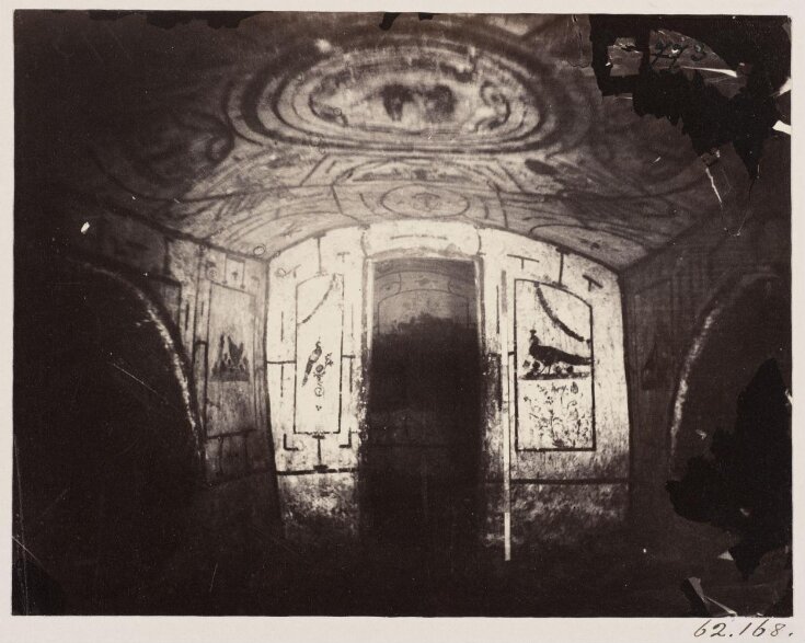 Catacombs - A Painted Cubiculum in the Jews' Catacomb, c. A.D. 150, in the Vigna Randanini top image