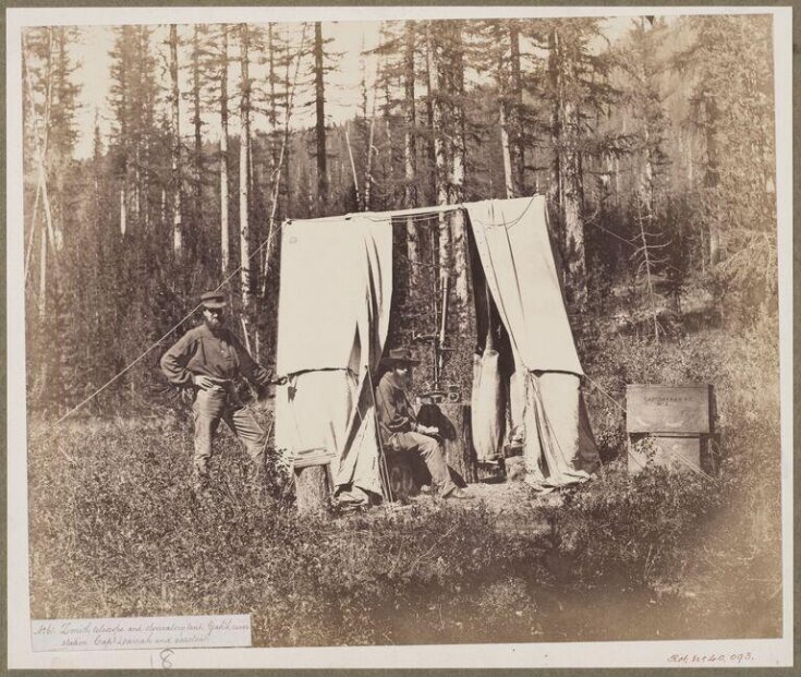 Zenith telescope and observatory tent top image