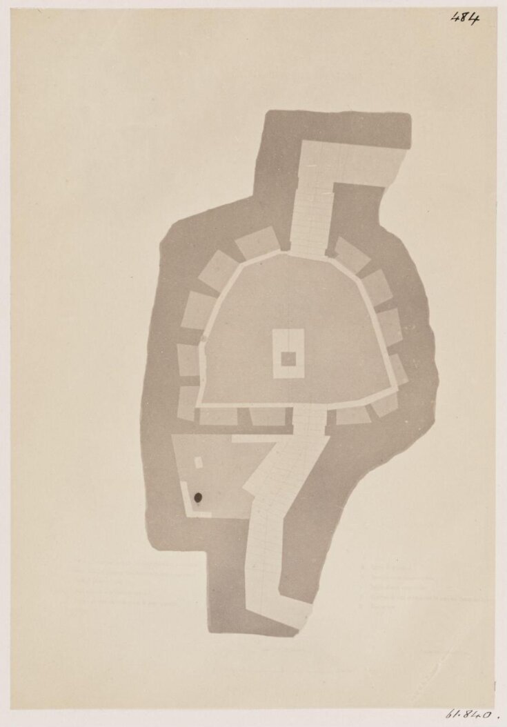 Catacomb of S. Sebastiano - Plan of the Crypt or Platonia top image