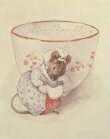 Lady mouse curtseying beside a tea-cup thumbnail 2