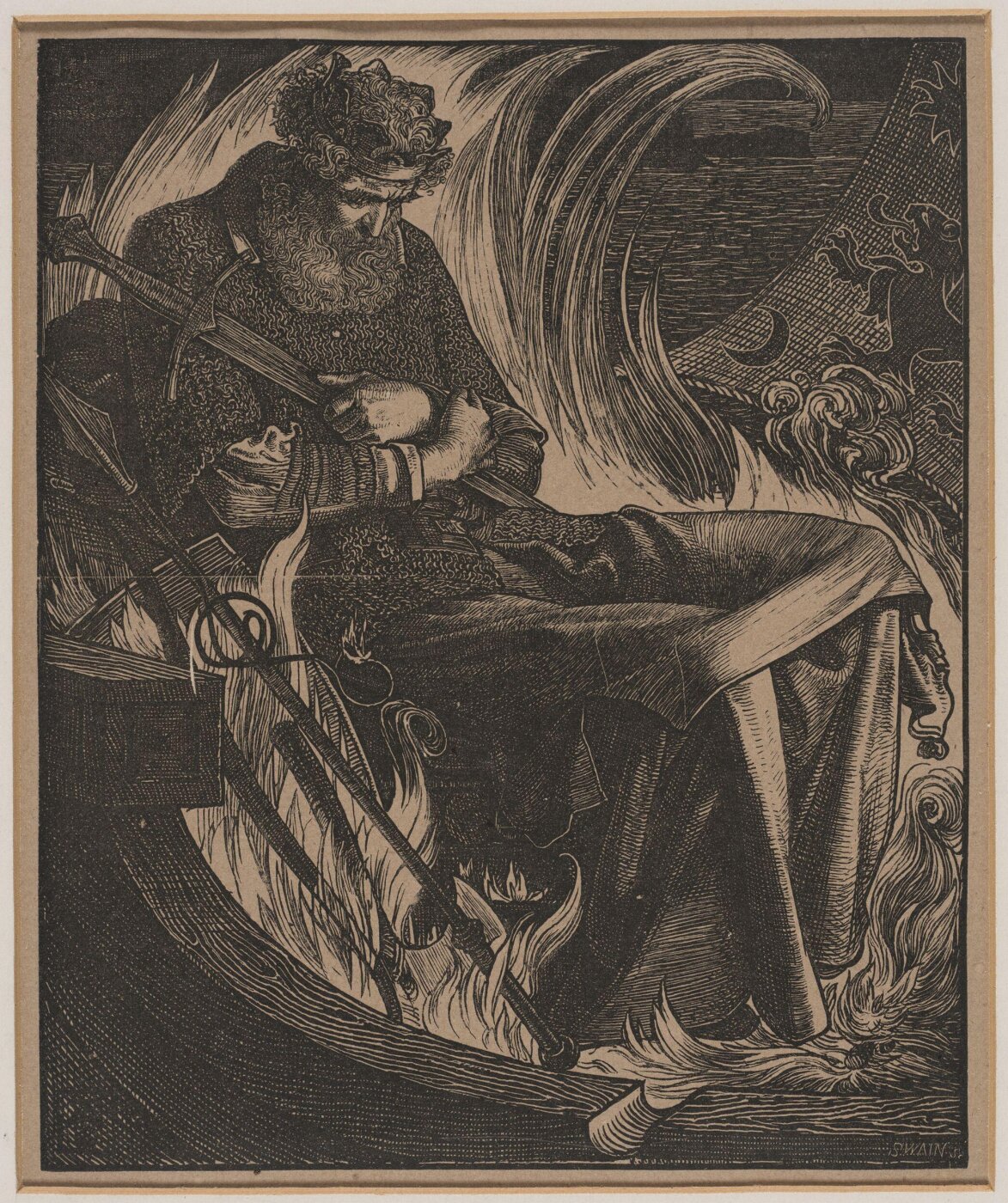Frederick Sandys, Print