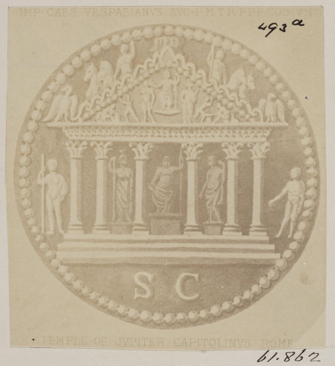 Parker, John Henry, Coins - Temple of Jupiter Capitolinus