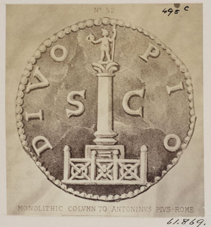 Coins - Monolithic Column to Antoninus Pius top image
