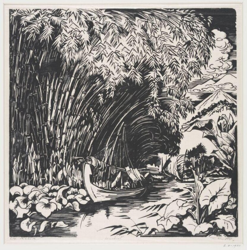 De Kreek (mid 1920s) by Johan ten Klooster