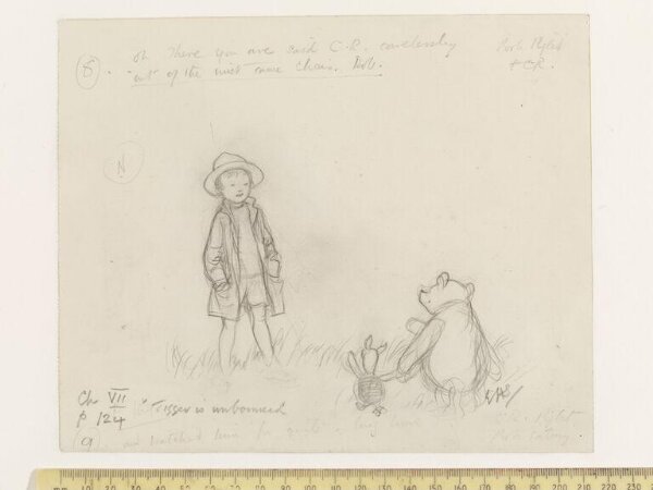 Out of the mist came Christopher Robin