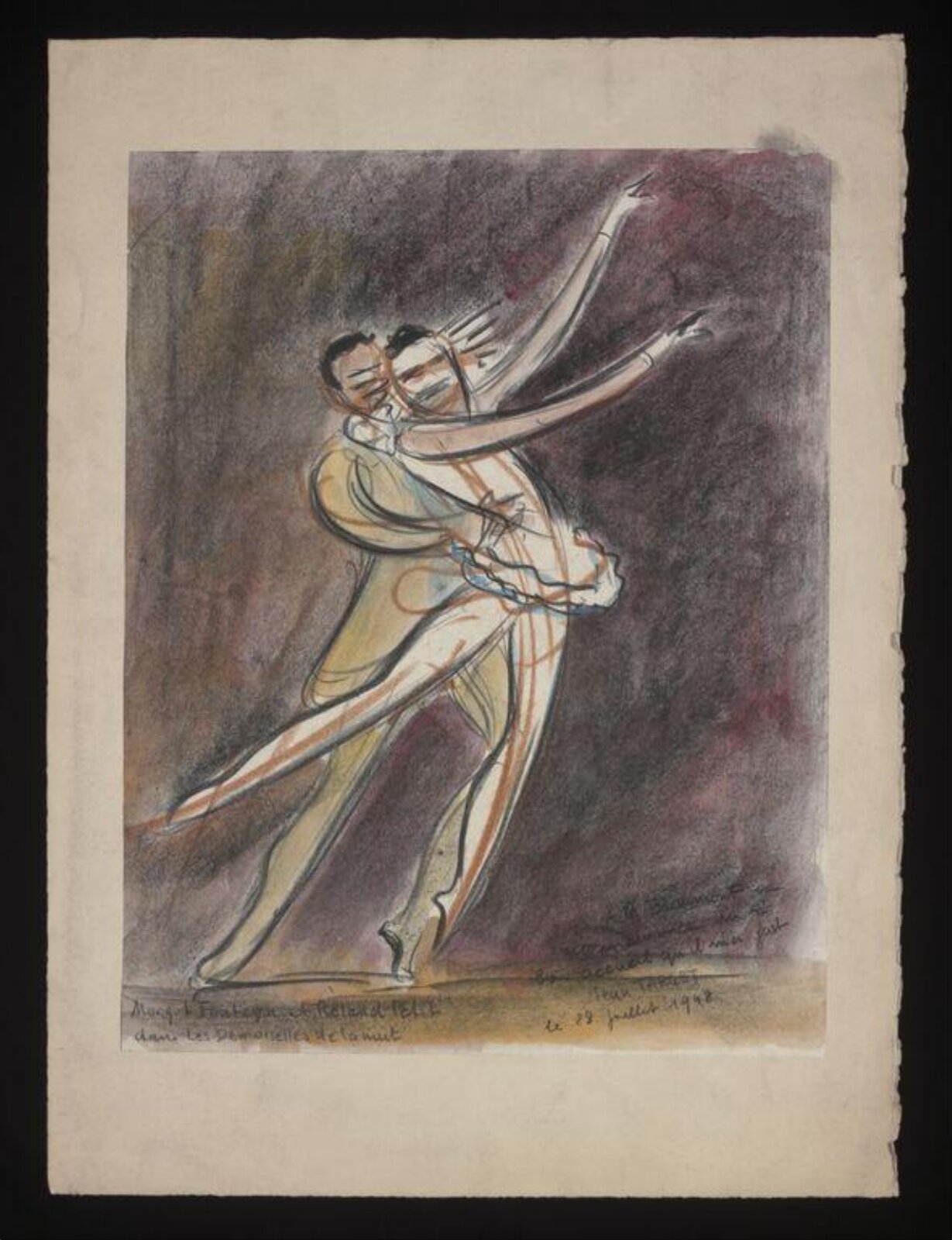 Drawing, Jean Target, 1948
