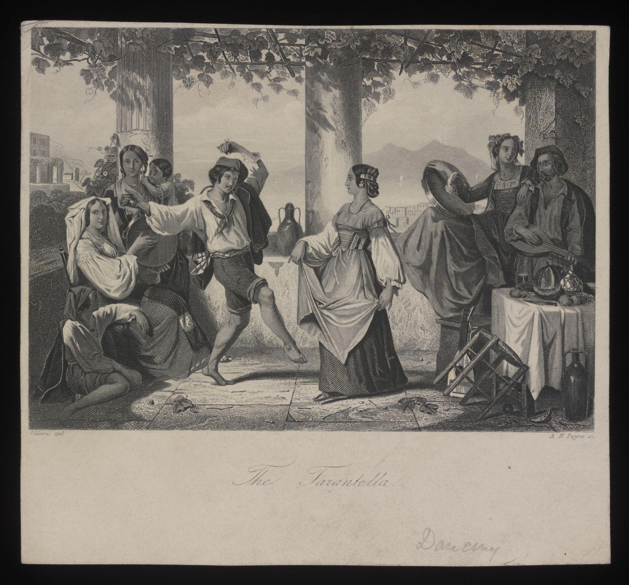 The Tarantella by Valerio