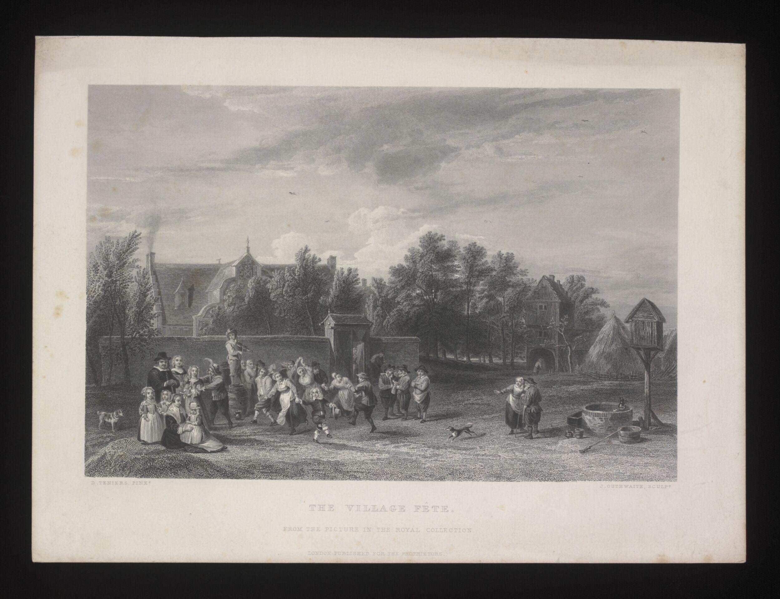 "The Village Fête" by Outhwaite, J