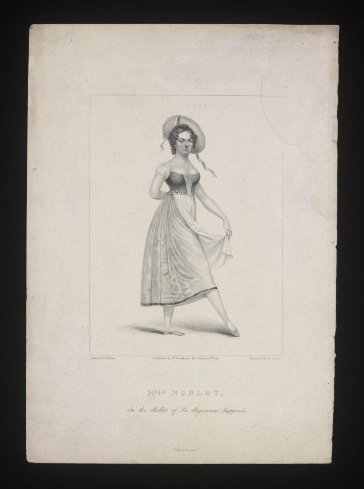 Mlle Noblet, In the Ballet of La Paysanne Supposée image