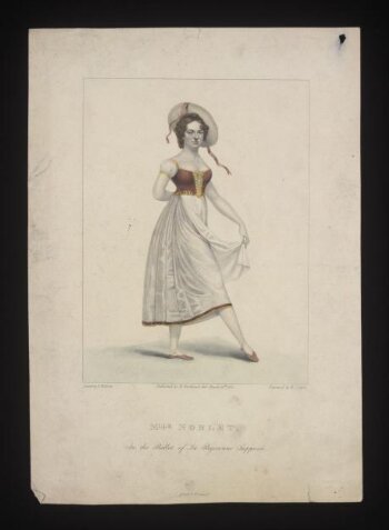 Mlle Noblet, In the Ballet of La Paysanne Supposée