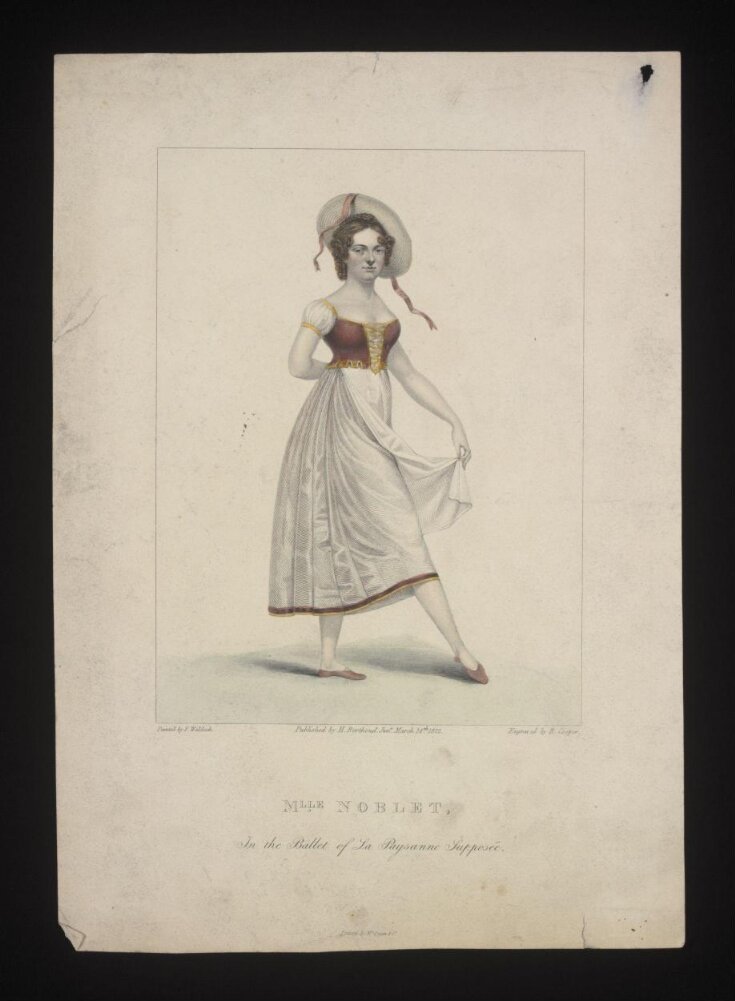 Mlle Noblet, In the Ballet of La Paysanne Supposée image