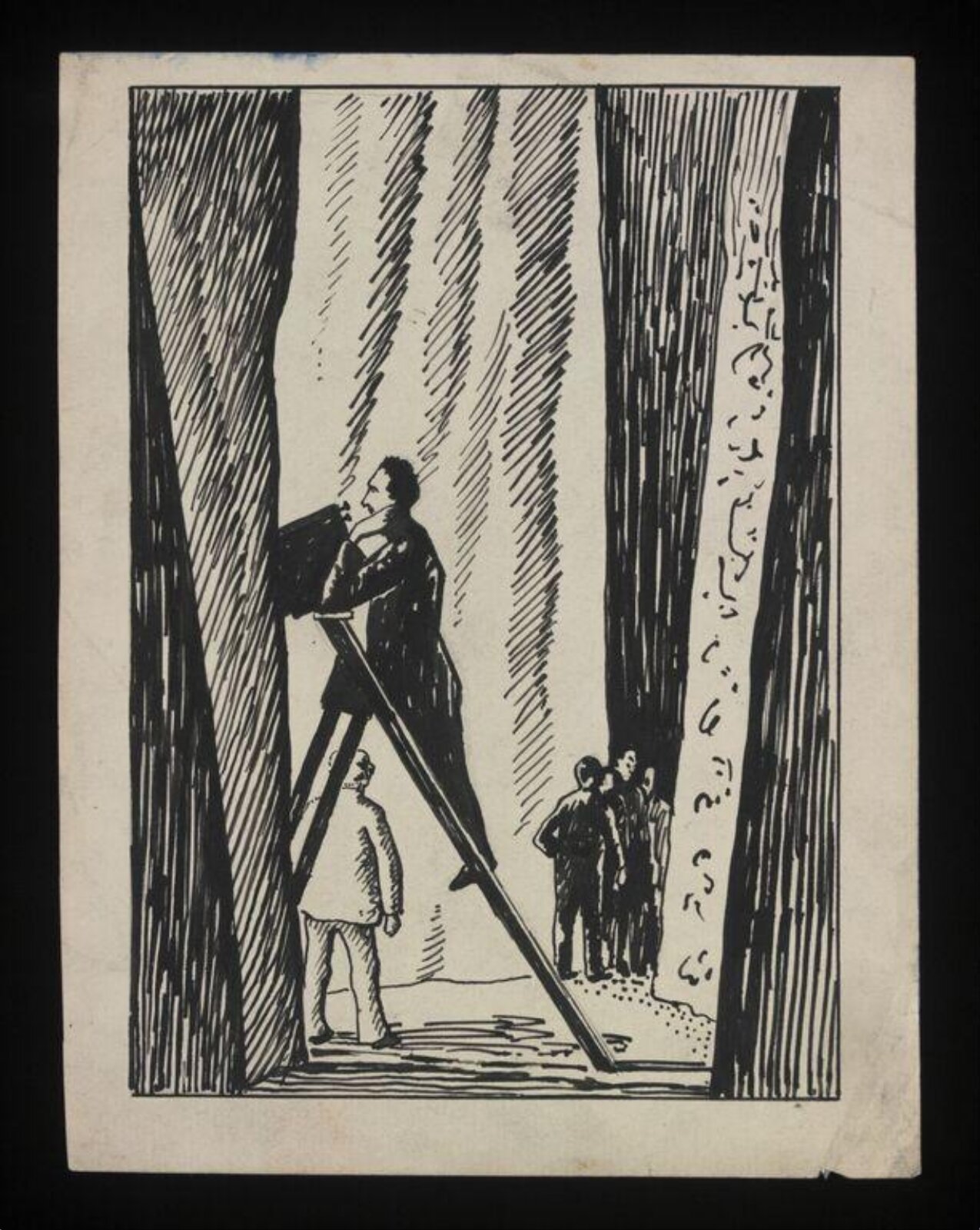 Drawing, Ethelbert White, 1920s