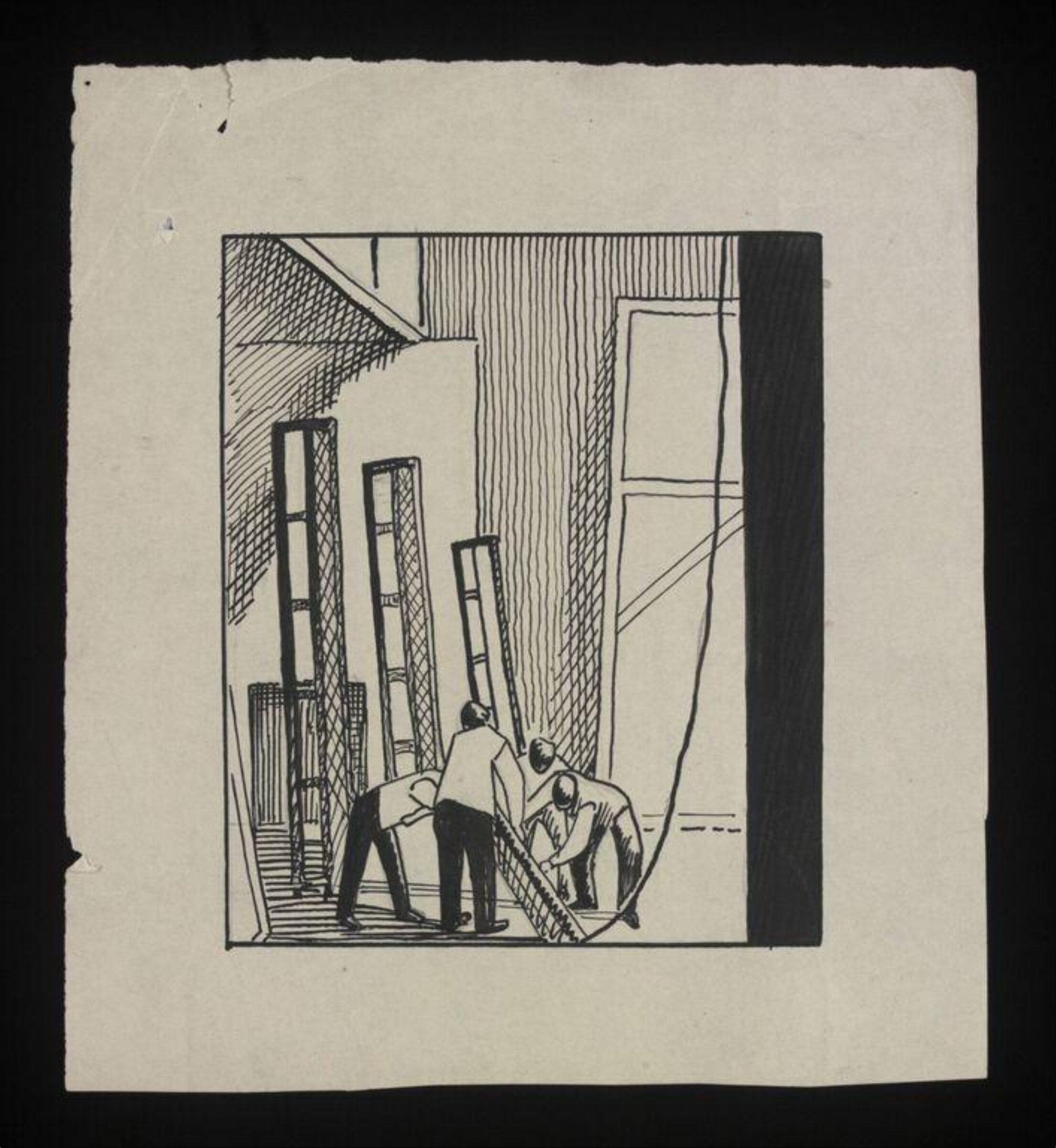 Drawing, Ethelbert White, 1920s