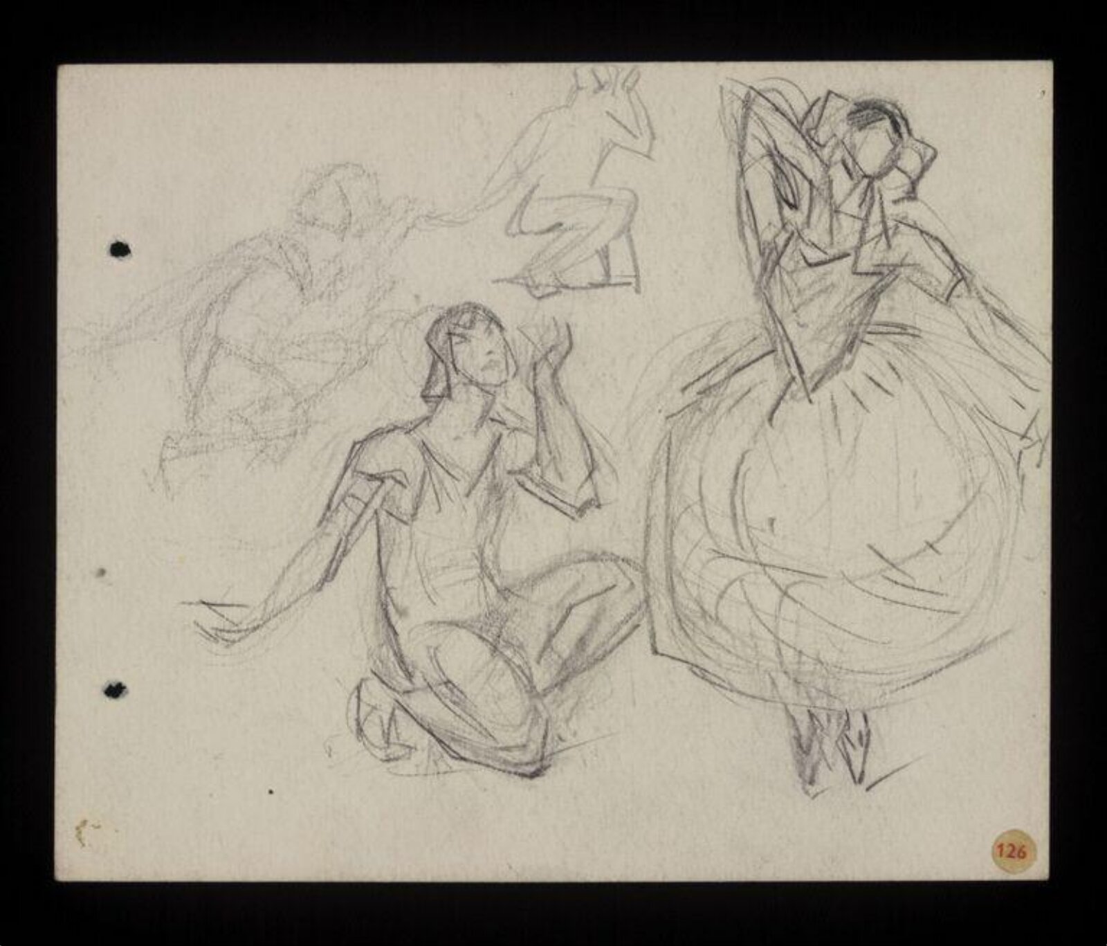 Le Spectre de la rose, Valentine Gross, ca. 1911