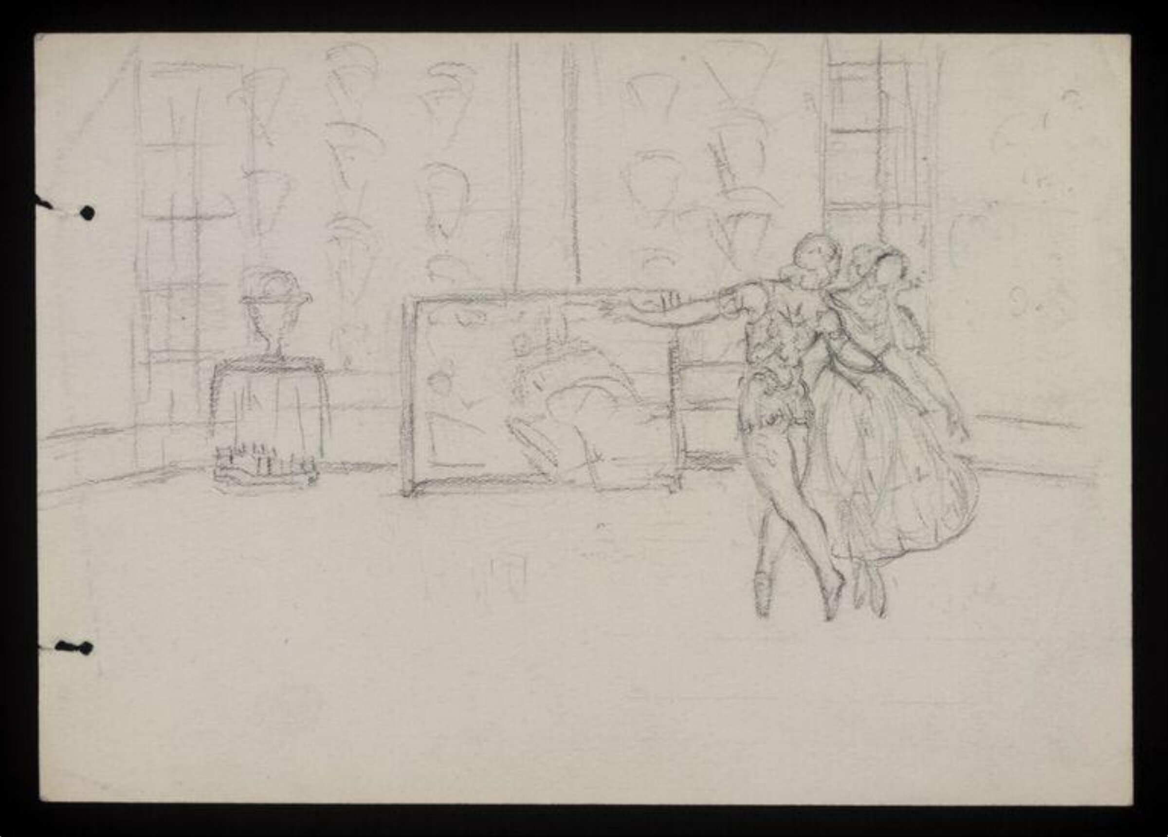 Le Spectre de la rose, Valentine Gross, ca. 1911