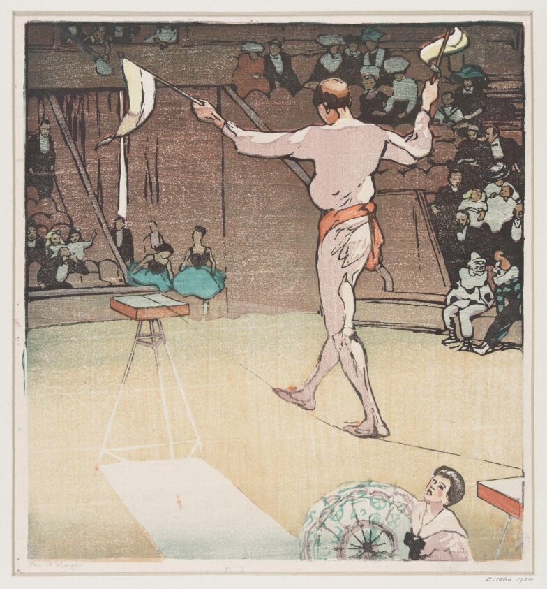 The Tightrope Dancer (c.1913) by Mabel Alington Royds
