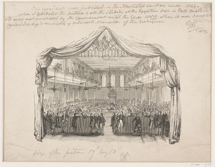 The first assembling of the first reformed Parliament, 1833 top image