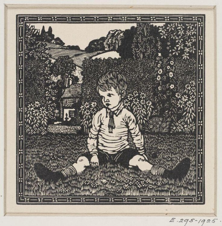 Boy seated top image