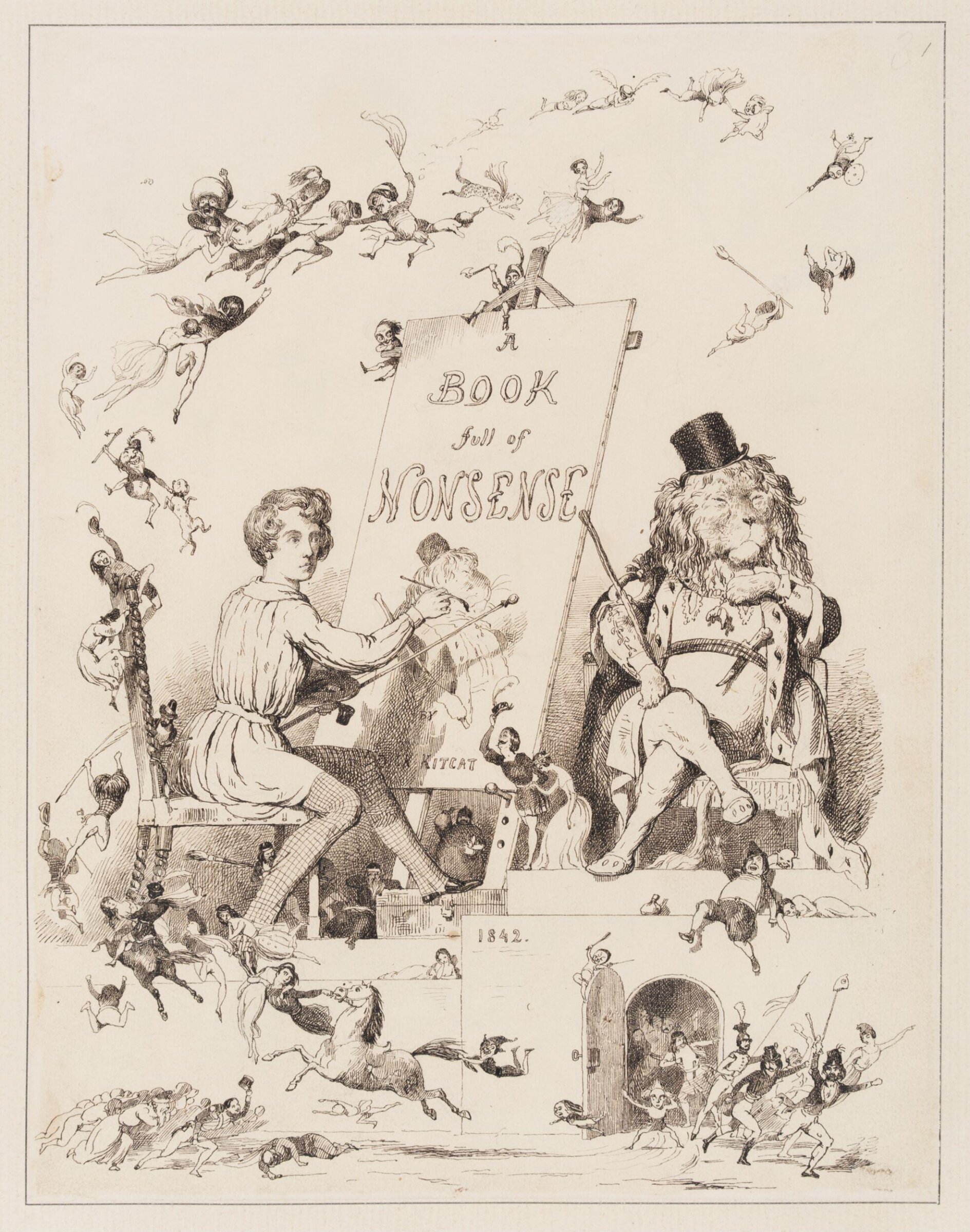 A Book full of Nonsense. By Dick Kitcat, Richard Doyle, 1842