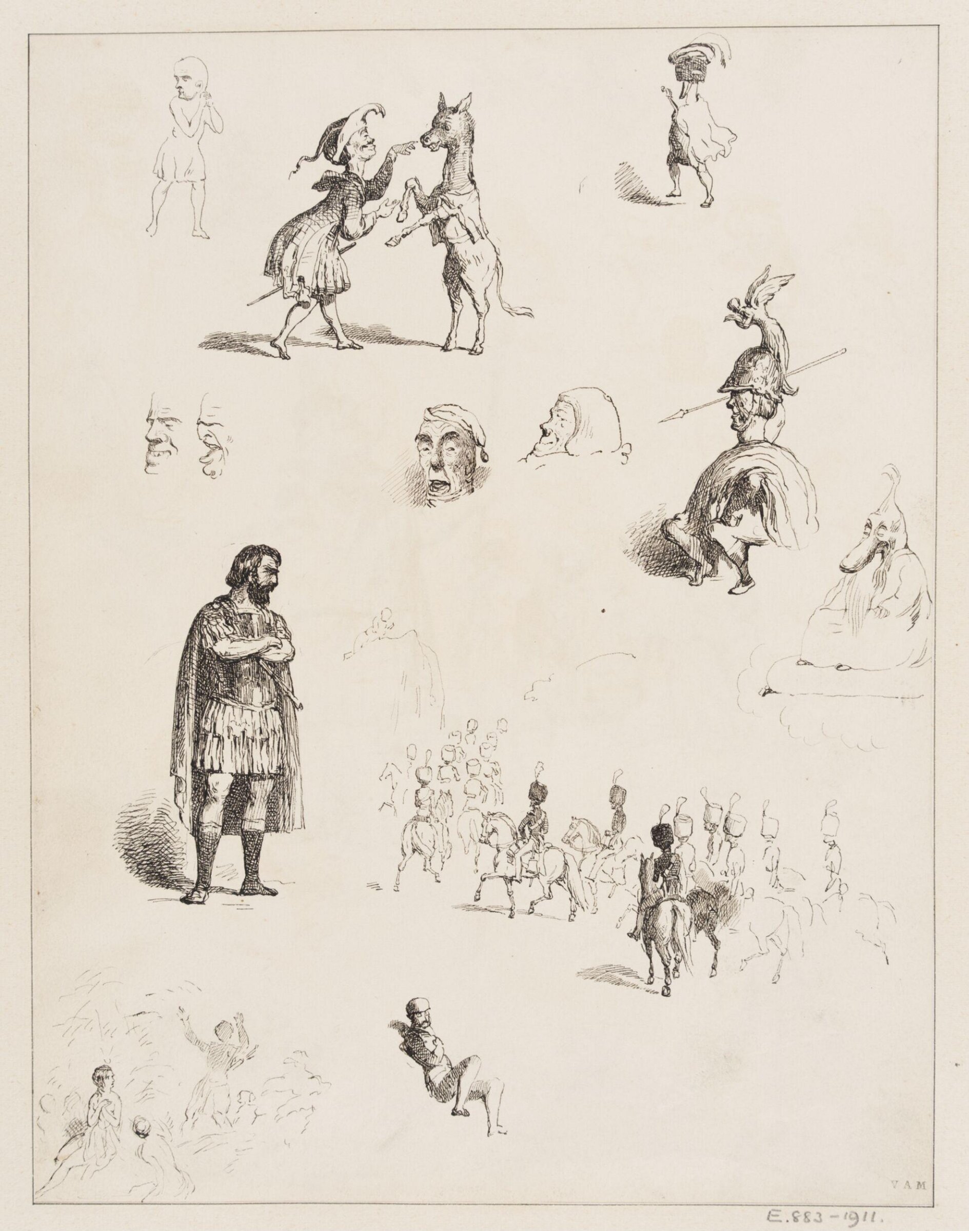 A Book full of Nonsense. By Dick Kitcat, Richard Doyle, 1842