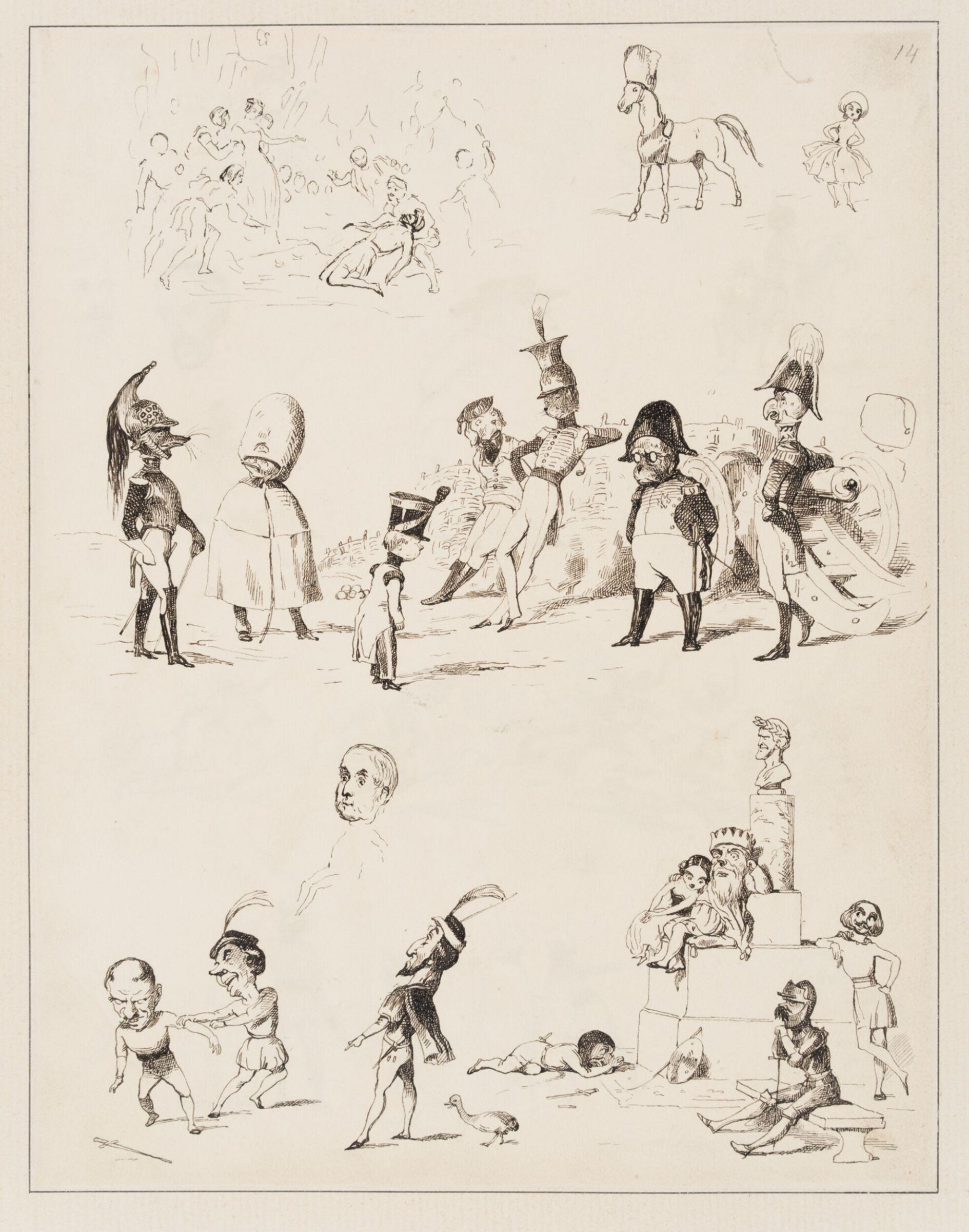A Book full of Nonsense. By Dick Kitcat, Richard Doyle, 1842