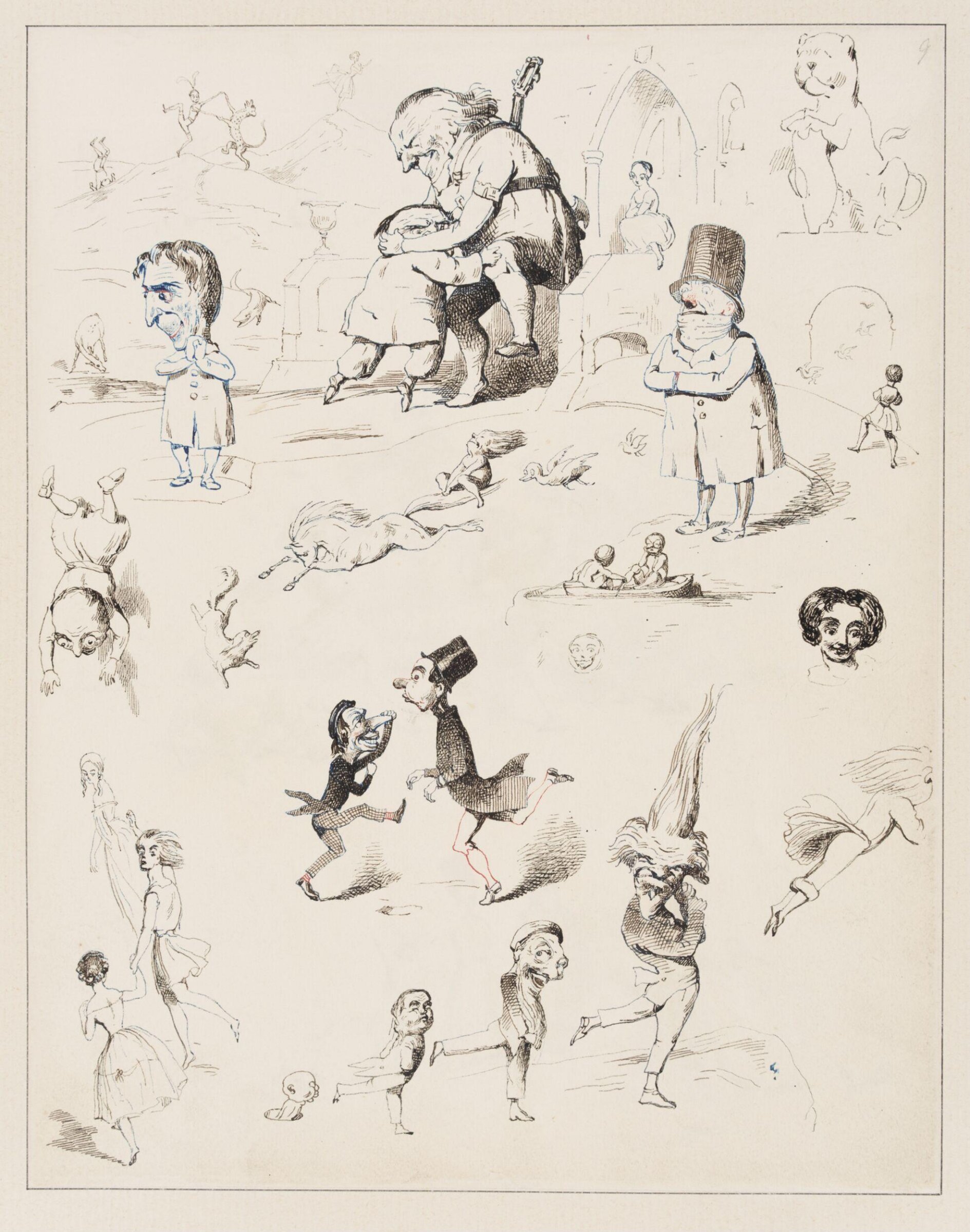 A Book full of Nonsense. By Dick Kitcat, Richard Doyle, 1842