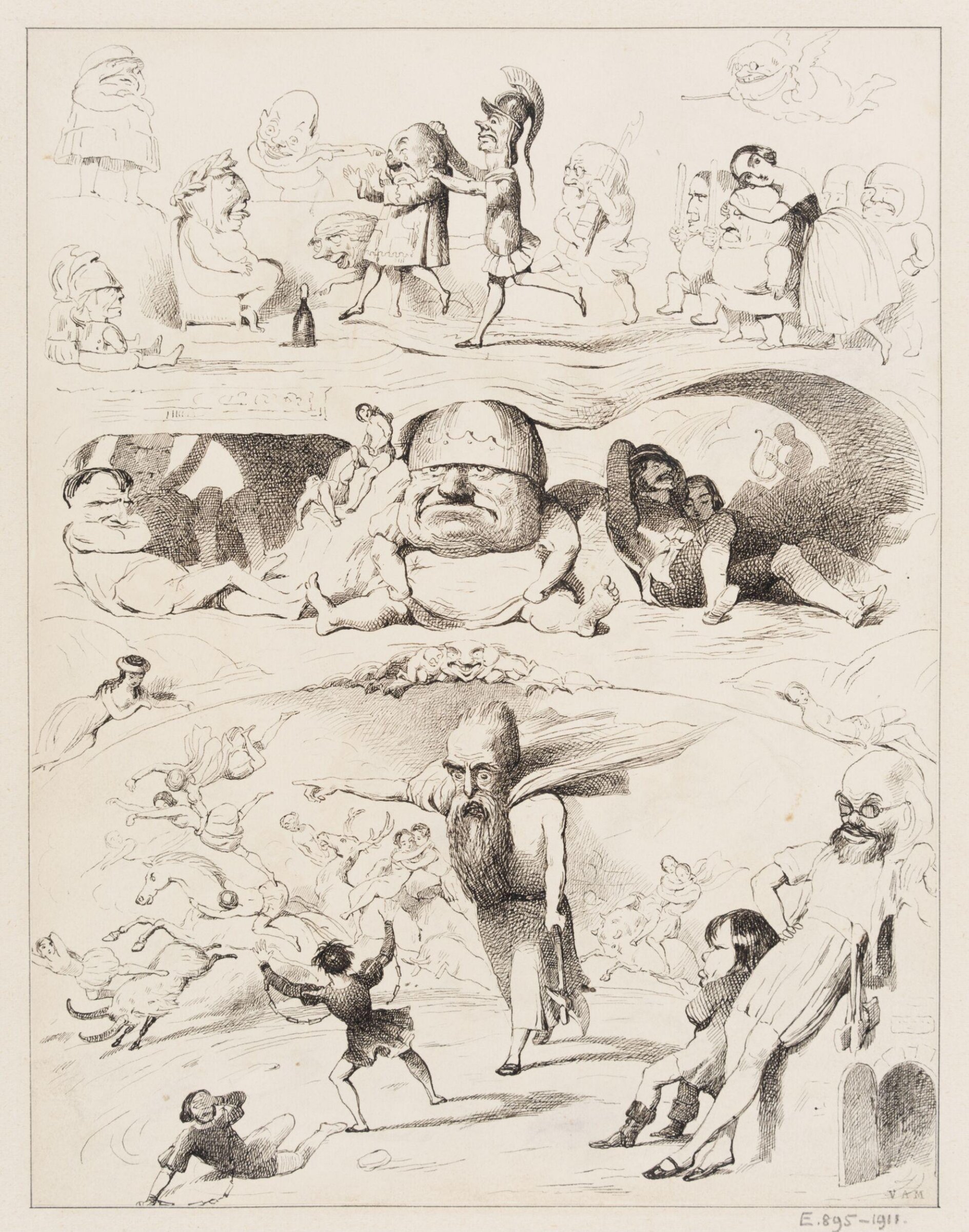 A Book full of Nonsense. By Dick Kitcat, Richard Doyle, 1842