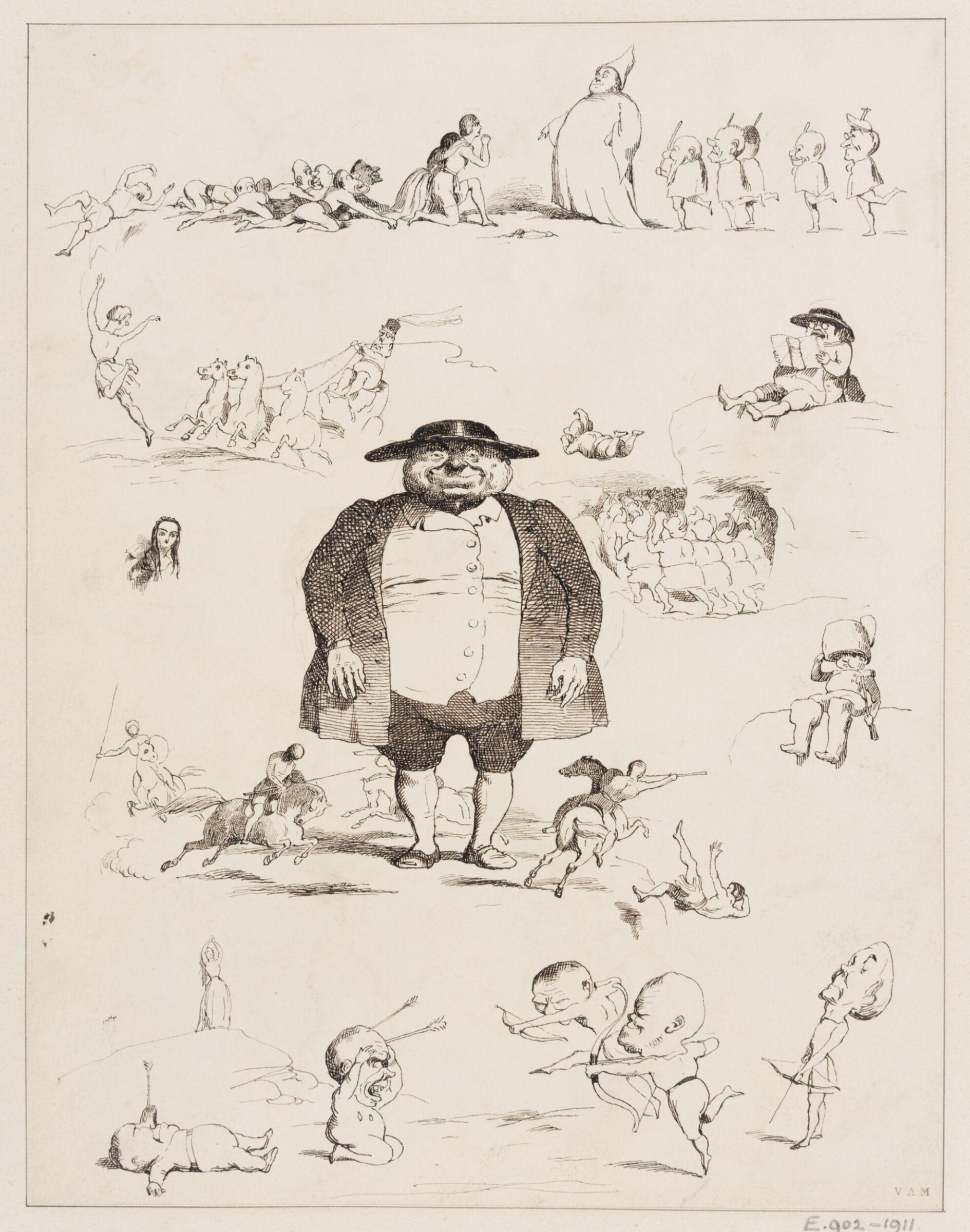 A Book full of Nonsense. By Dick Kitcat, Richard Doyle, 1842