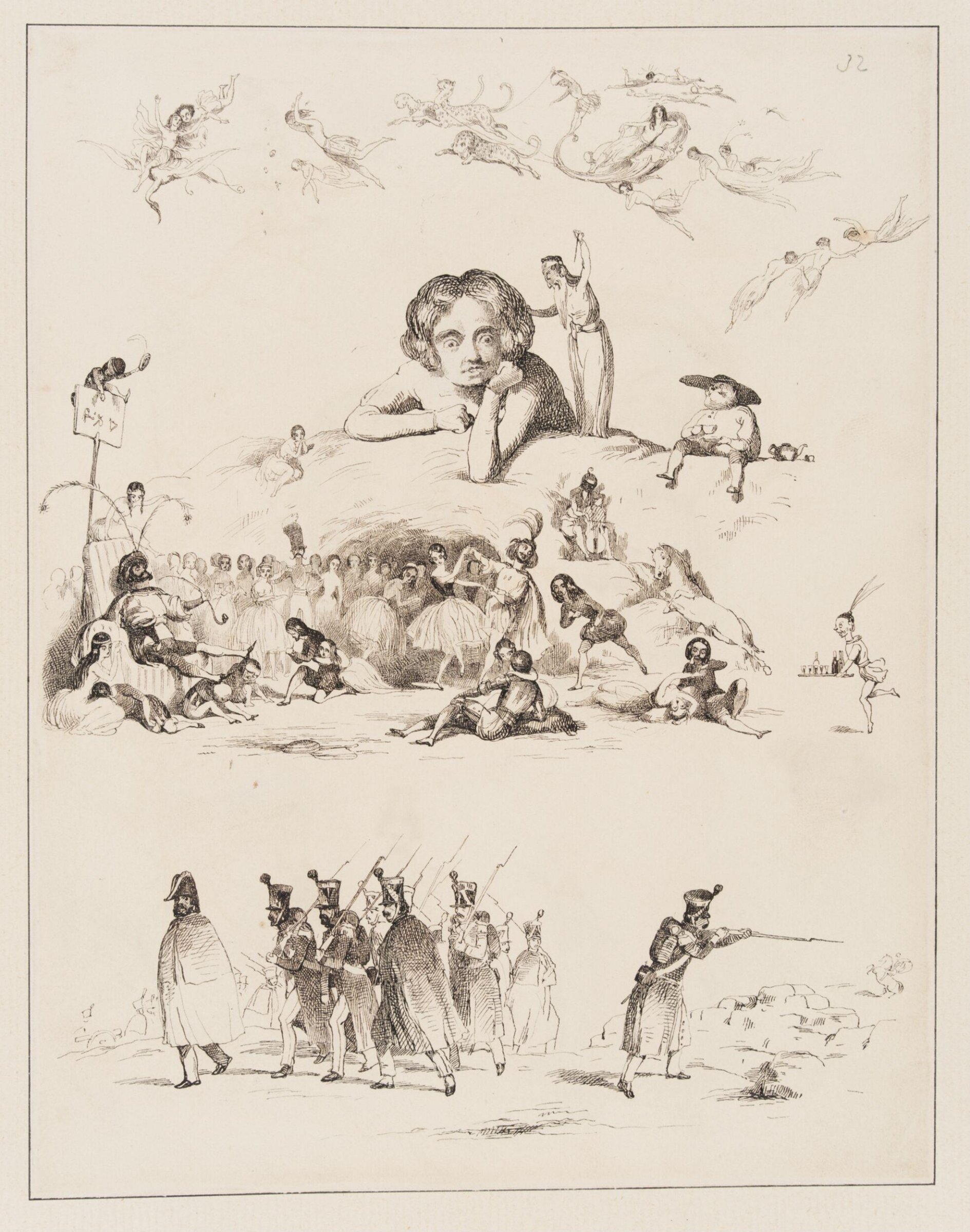 A Book full of Nonsense. By Dick Kitcat, Richard Doyle, 1842