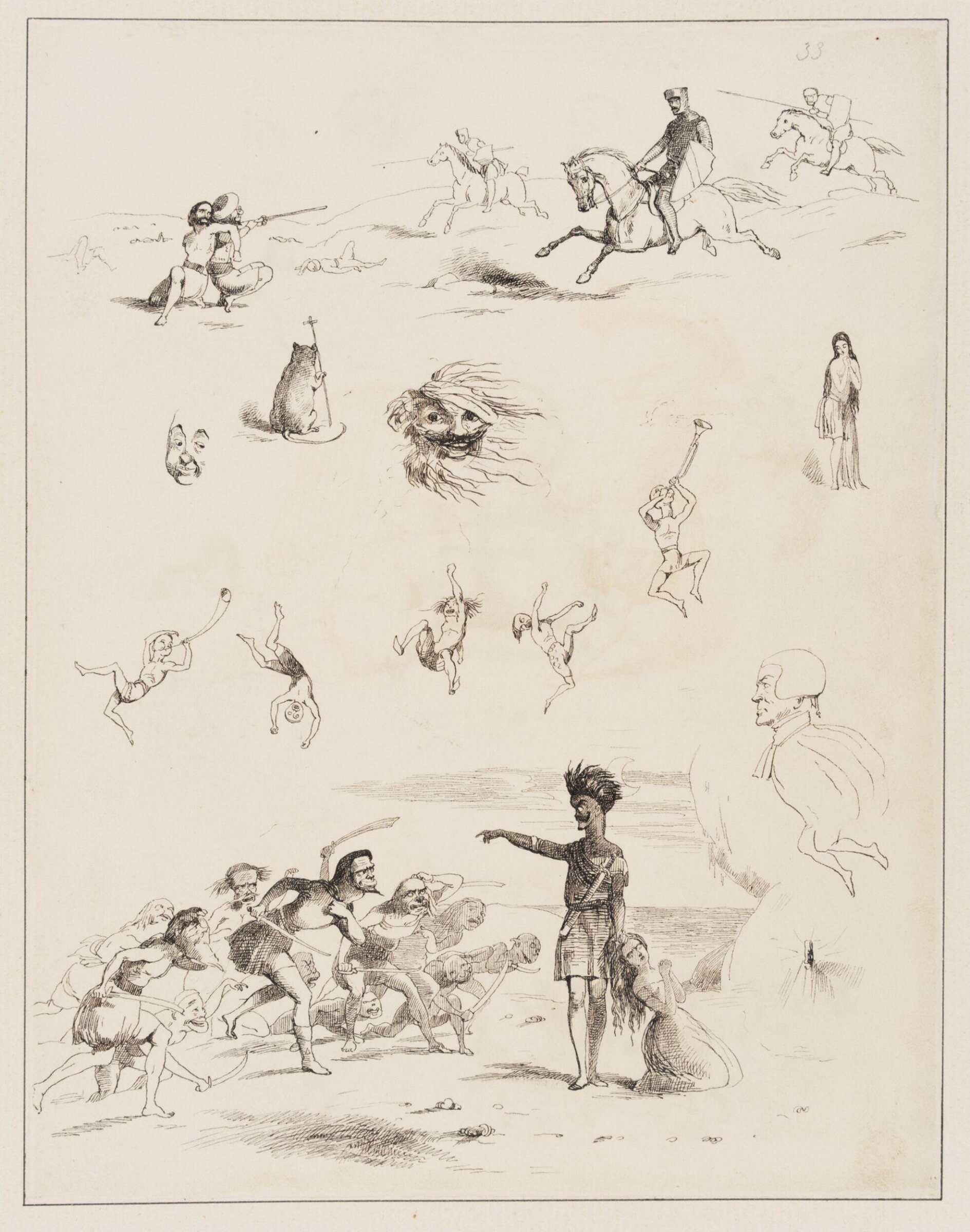A Book full of Nonsense. By Dick Kitcat, Richard Doyle, 1842
