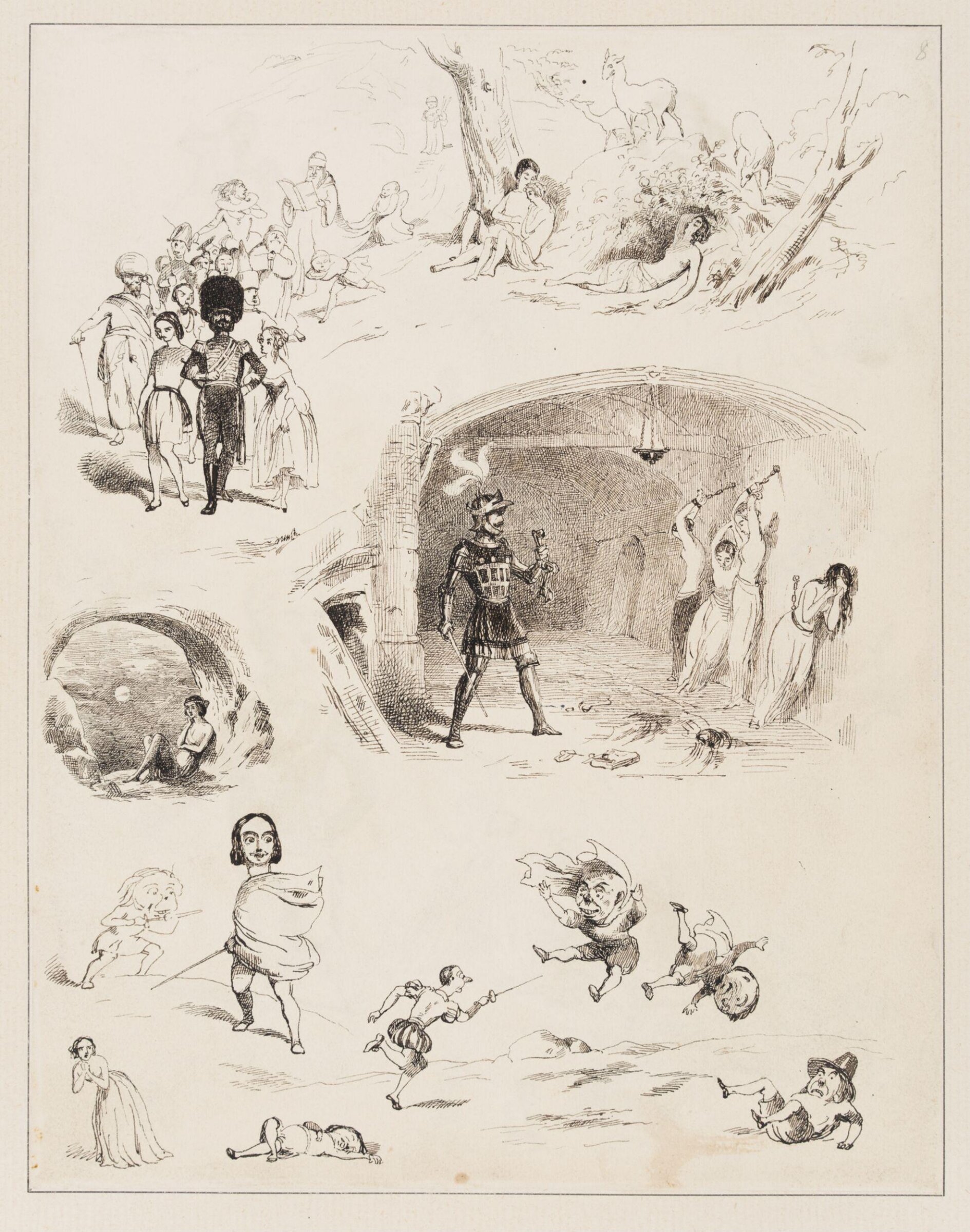 A Book full of Nonsense. By Dick Kitcat, Richard Doyle, 1842