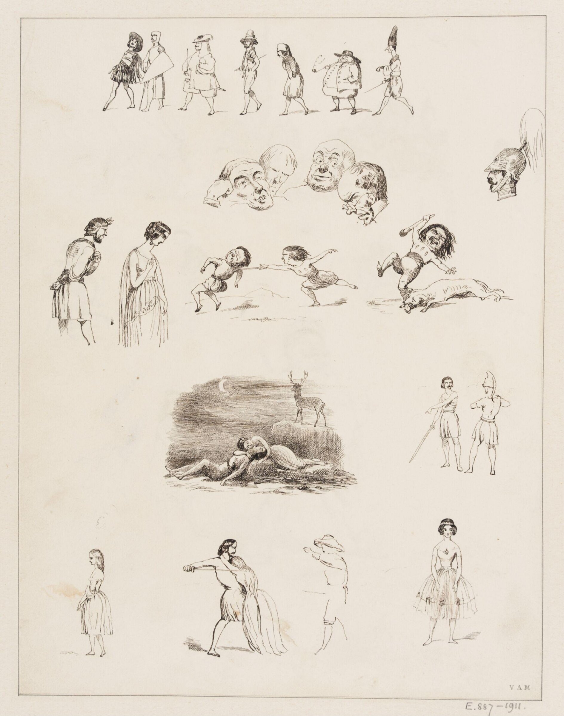 A Book full of Nonsense. By Dick Kitcat, Richard Doyle, 1842