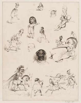 A Book full of Nonsense. By Dick Kitcat, Richard Doyle, 1842