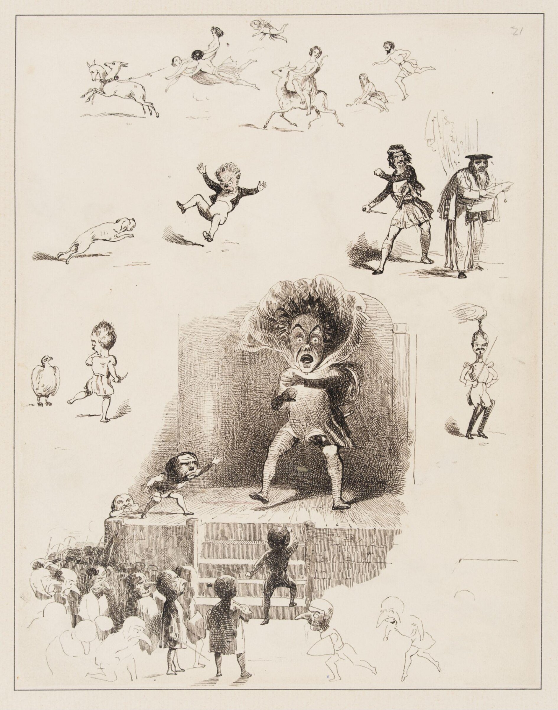 A Book full of Nonsense. By Dick Kitcat, Richard Doyle, 1842