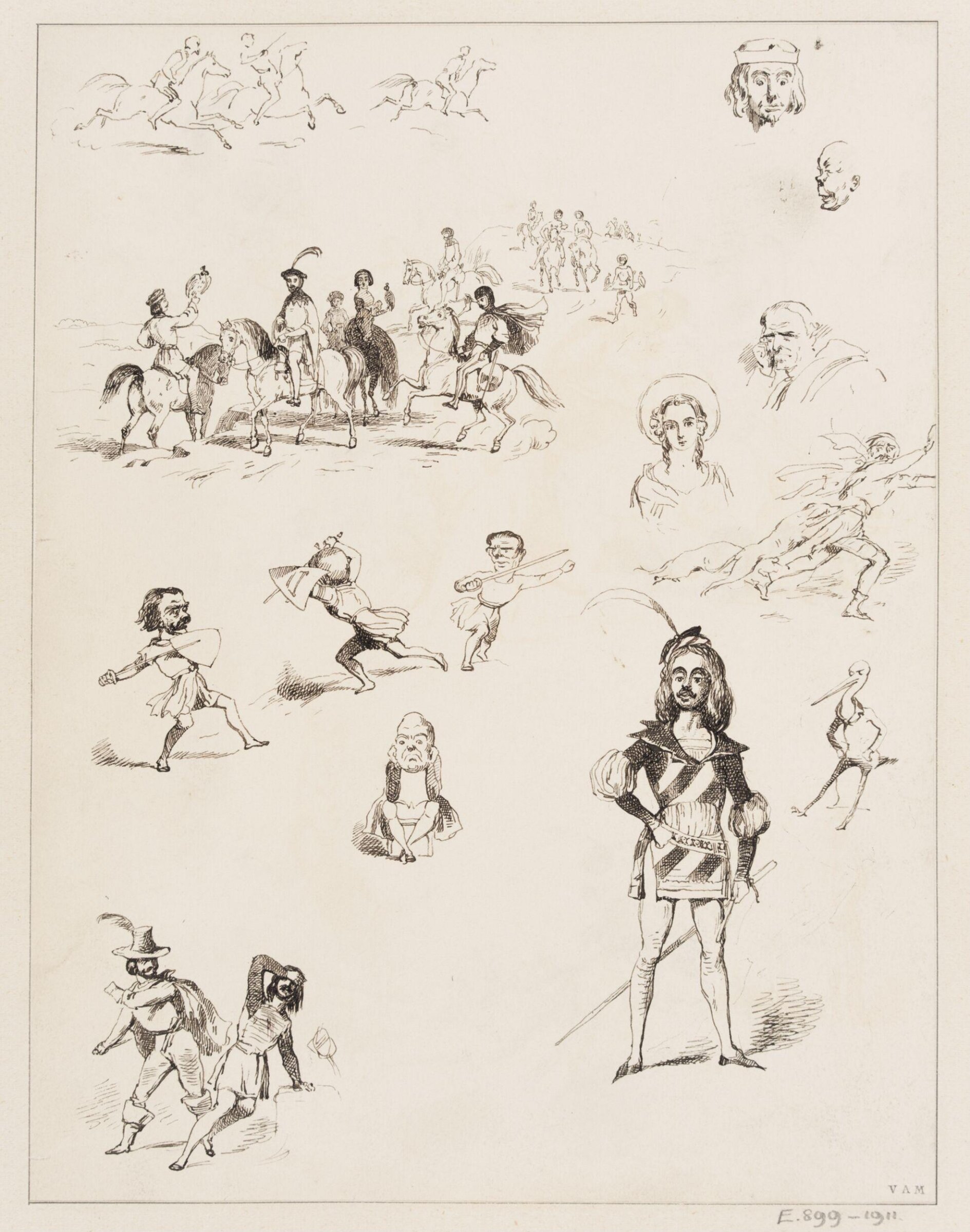 A Book full of Nonsense. By Dick Kitcat, Richard Doyle, 1842
