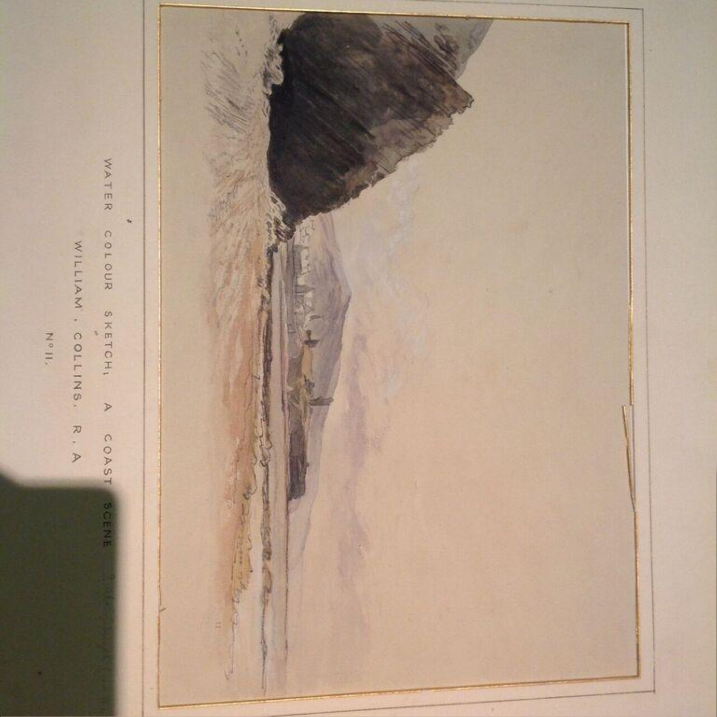 Coast Scene, William Collins, early 19th century
