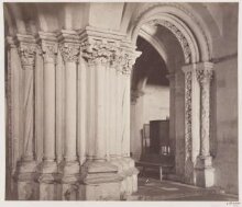 Cathedral, Santiago, Spain, Clustered Columns in the Crypt thumbnail 1