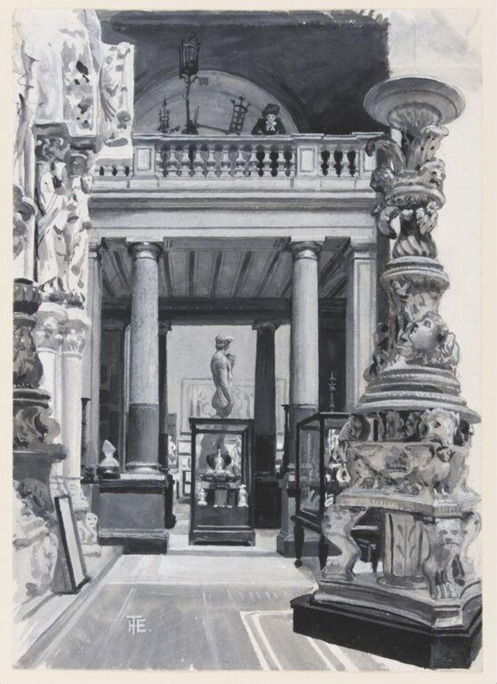 View of the Cast Courts, Henry Edward Tidmarsh, 1884