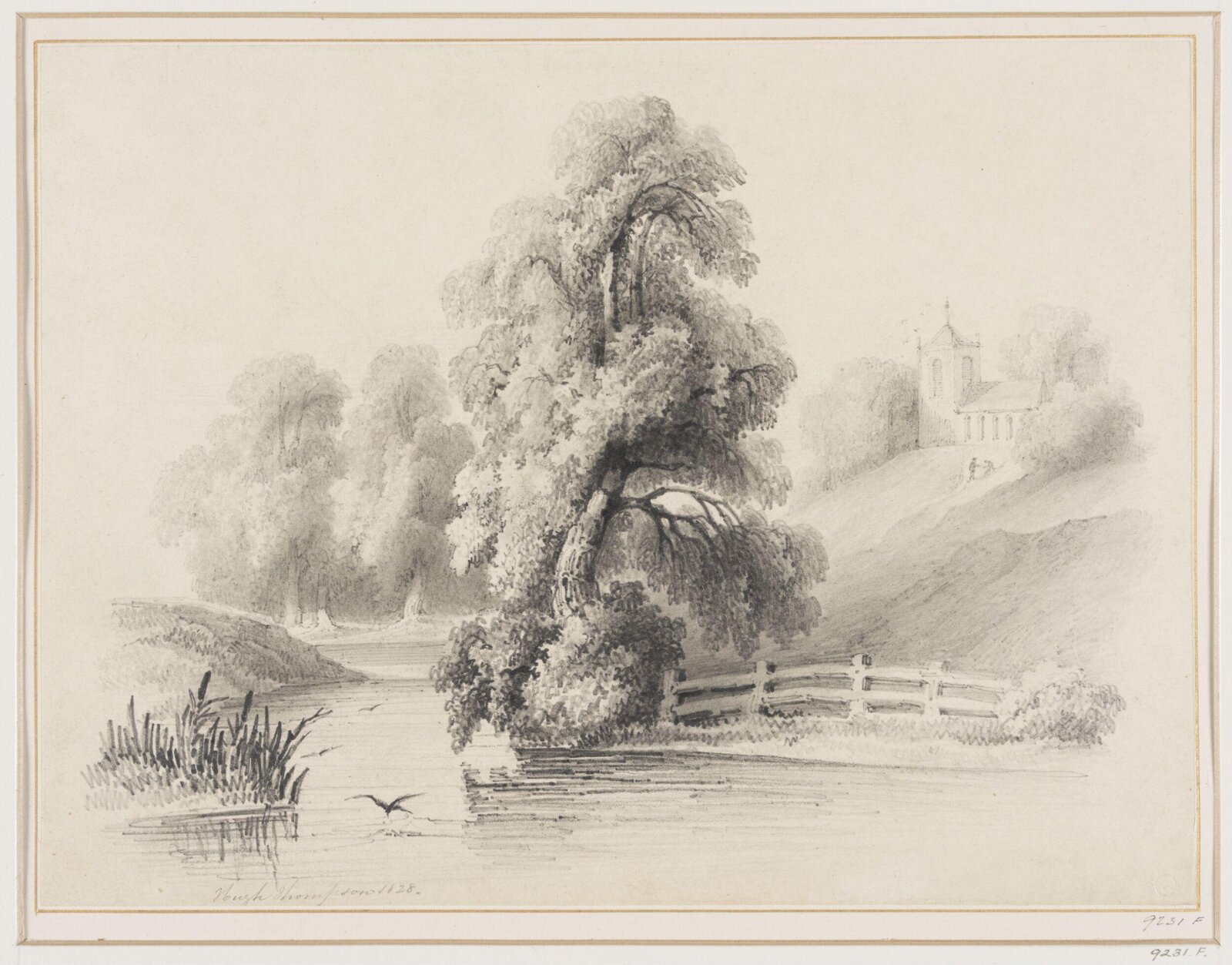 Drawing, Hugh Thompson, 1828