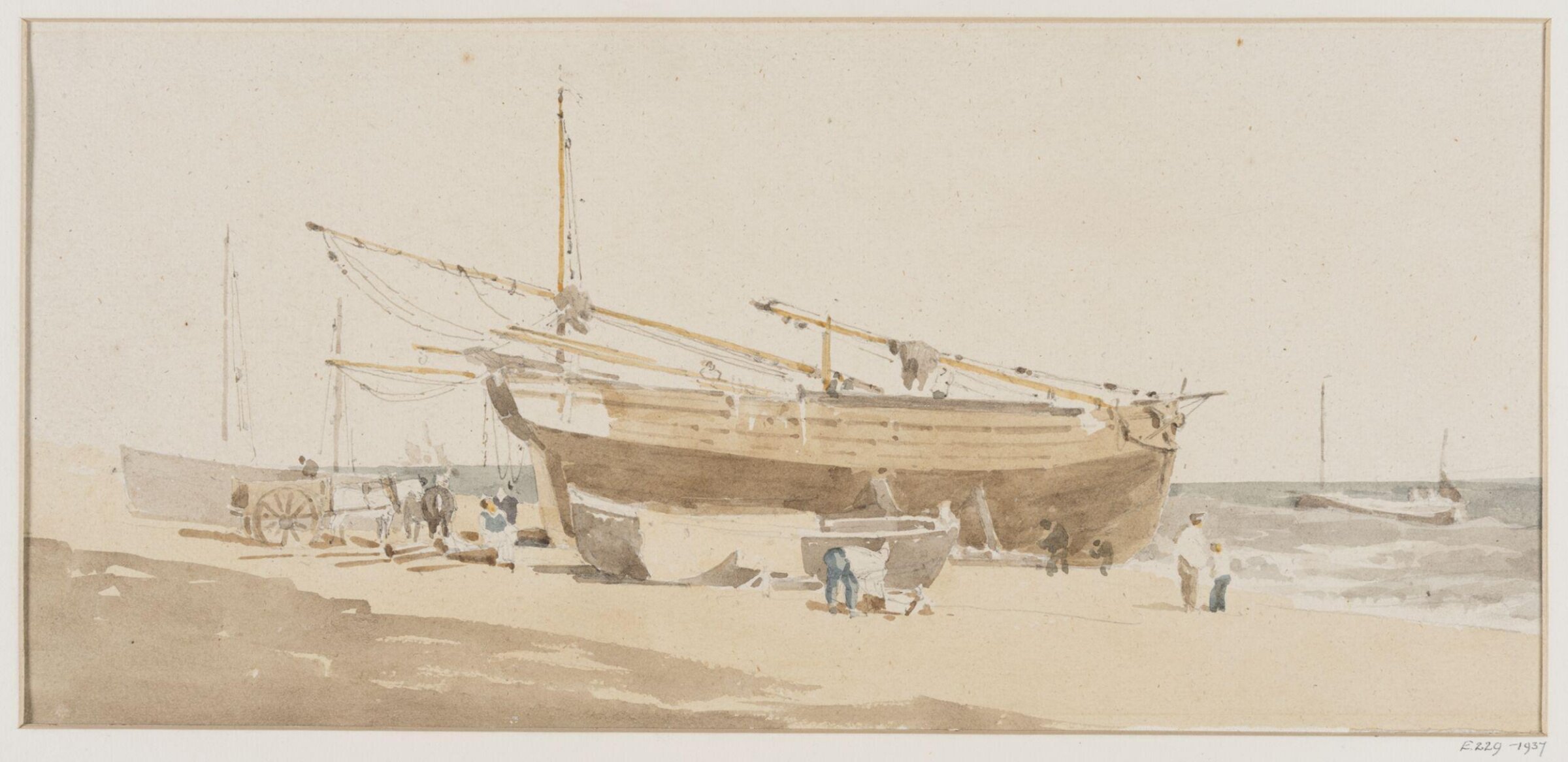 Watercolour drawing, John Thirtle, 1800-25